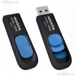 ADATA UV128, 32GB, 40MBps, USB 3.0, USB-A, Modrá