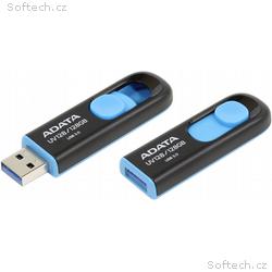 ADATA UV128, 128GB, 40MBps, USB 3.0, USB-A, Modrá