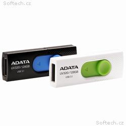 ADATA UV320, 64GB, USB 3.2, USB-A, Bílá