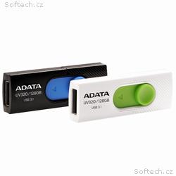 ADATA UV320, 128GB, USB 3.2, USB-A, Bílá