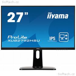 iiyama ProLite, XUB2792HSU-B1, 27", IPS, FHD, 75Hz