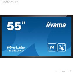 55" iiyama T5562AS-B1: IPS, 4K UHD, Android, 24, 7
