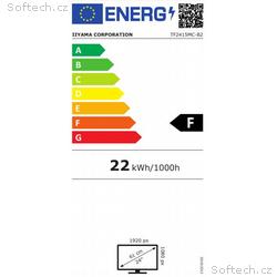 24" iiyama TF2415MC-B2: VA, FullHD, capacitive, 10