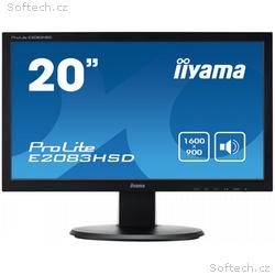 20" LCD iiyama ProLite E2083HSD-B1 - 5ms, 250cd, m