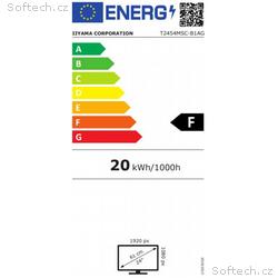 24" iiyama T2454MSC-B1AG - IPS, FullHD, 5ms, 250cd