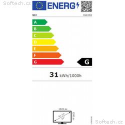 NEC MultiSync, PA243W, 24", IPS, 1920x1200, 60Hz, 