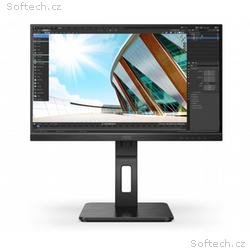 AOC, U27P2, 27", IPS, 4K UHD, 60Hz, 4ms, Black, 3R