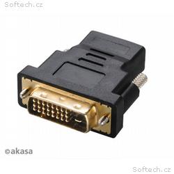 AKASA - DVI-D na HDMI adaptér