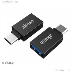 AKASA - USB 3.1 Gen 2 Type-A (F) na Type-C (M) 2 k