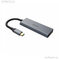 AKASA - externí USB hub - USB type-C s HDMI