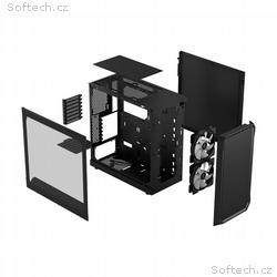 Fractal Design Focus 2 RGB Black TG Clear Tint, Mi
