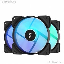 Fractal Design Aspect 12 RGB PWM Black Frame 3-pac