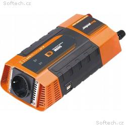 Měnič napětí Carspa PID400 12V, 230V+USB 400W, mod