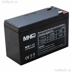 Pb akumulátor MHPower VRLA AGM 12V, 7Ah (MS7-12)