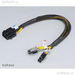 Redukce z 8pin (M) na 8pin (2x4pin) - 30 cm
