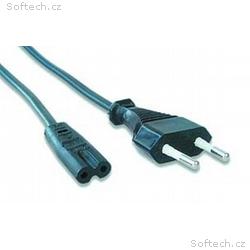 Síťový kabel VDE 220, 230V, 1,8 m (napájecí 2 piny