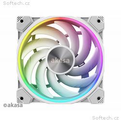 ventilátor Akasa - 12 cm - SOHO AR argb bílý