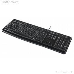 Logitech K120, Drátová USB, CZ-SK layout, Černá