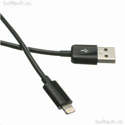 Kabel C-TECH USB 2.0 Lightning (IP5 a vyšší) nabíj
