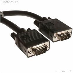 Kabel C-TECH VGA, M, M, stíněný, 1,8m
