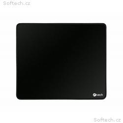 Podložka pod myš C-TECH MP-01, černá, 320x270x4mm,