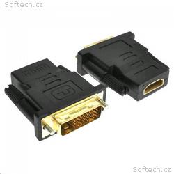 Adaptér C-TECH HDMI na DVI, F, M