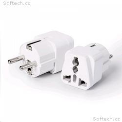 Adaptér C-TECH univerzální adaptér 110V-230V