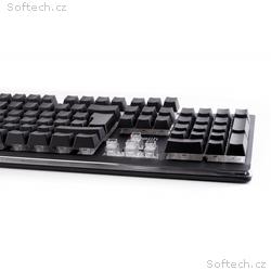 C-TECH Iris, Drátová USB, CZ-SK layout, Černá