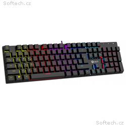 C-TECH Morpheus RGB, Drátová USB, CZ-SK layout, Če
