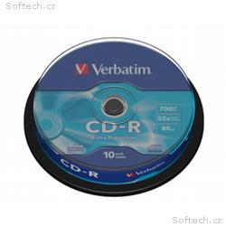 VERBATIM CD-R(10-Pack)Spindle, EP, DL, 52x, 700MB