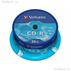 VERBATIM CD-R(25-Pack)Spindl, 52x, 700MB
