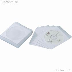 Papírová obálka pro CD nebo DVD s okénkem 10 ks