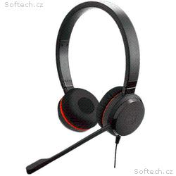 Jabra Evolve 30 II, Stereo, Jack, Drát, Černá