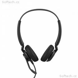 Jabra Engage 40, Stereo, ANC, USB, Drát, Černá