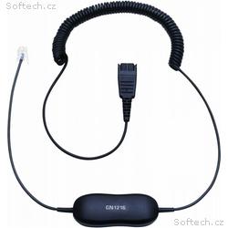 Jabra Smart Cord, QD-RJ9, coiled