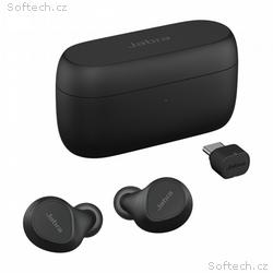Jabra Evolve2 Buds, Stereo, ANC, USB-C, BT, Bezdrá