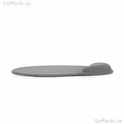 GEMBIRD Gel mouse pad with wrist support, grey