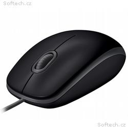 Logitech B110 Silent, Kancelářská, Optická, 1 000D