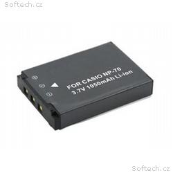 Braun akumulátor CASIO NP-70, 1050mAh