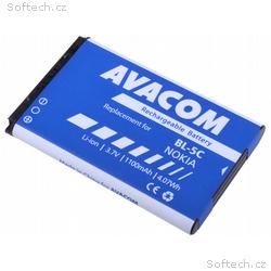 Baterie AVACOM GSNO-BL5C-S1100A do mobilu Nokia 62