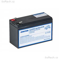 AVACOM náhradní baterie 12V 9Ah F2 typu HR do vozí