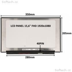 LCD PANEL 15,6" FHD 1920x1080 40PIN MATNÝ IPS 120H
