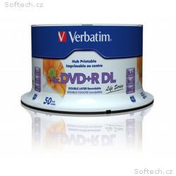 VERBATIM DVD+R DL (8xPrintable, 8,5GB), 50 cake