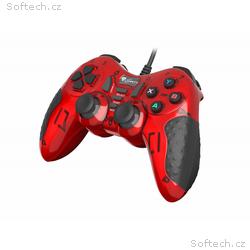 Drátový gamepad Genesis Mangan 200, pro PC, vibrac