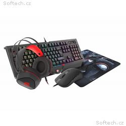 Herní set 4v1 Genesis Cobalt 330 RGB CZ, SK, RGB p