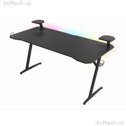 Genesis Holm 510 RGB - herní stůl s RGB podsvícení