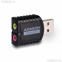 AXAGON ADA-10, USB 2.0 - externí zvuková karta MIN
