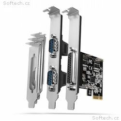 AXAGON PCEA-PSN, PCIe řadič - 1x paralelní (LPT) +