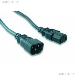 Kabel síťový, prodlužovací, 1,8m VDE 220, 230V