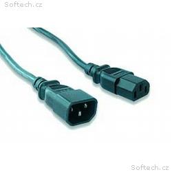 Kabel síťový, prodlužovací, 3m VDE 220, 230V